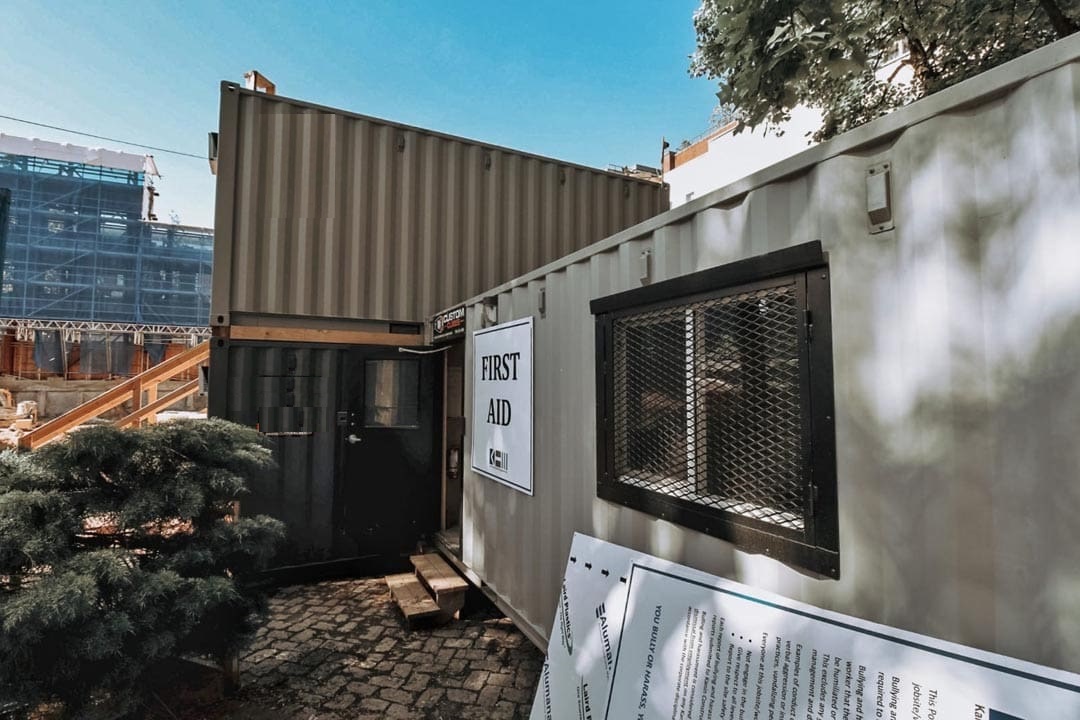 20’ Office CUBE – Wood Finished - Container Tec Pty Ltd