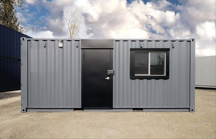20’ Office CUBE – Wood Finished - Container Tec Pty Ltd