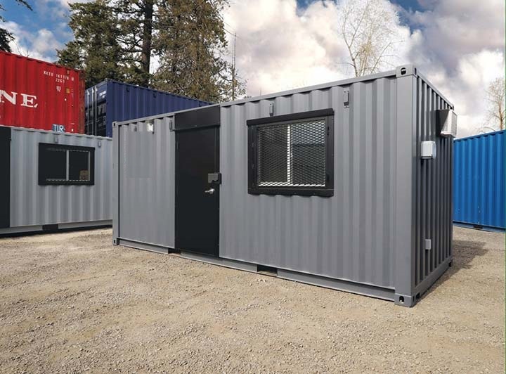 20’ Office CUBE – Wood Finished - Container Tec Pty Ltd