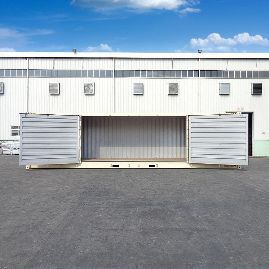 40’HC New (1-trip) “Openside” Shipping Container - Container Tec Pty Ltd