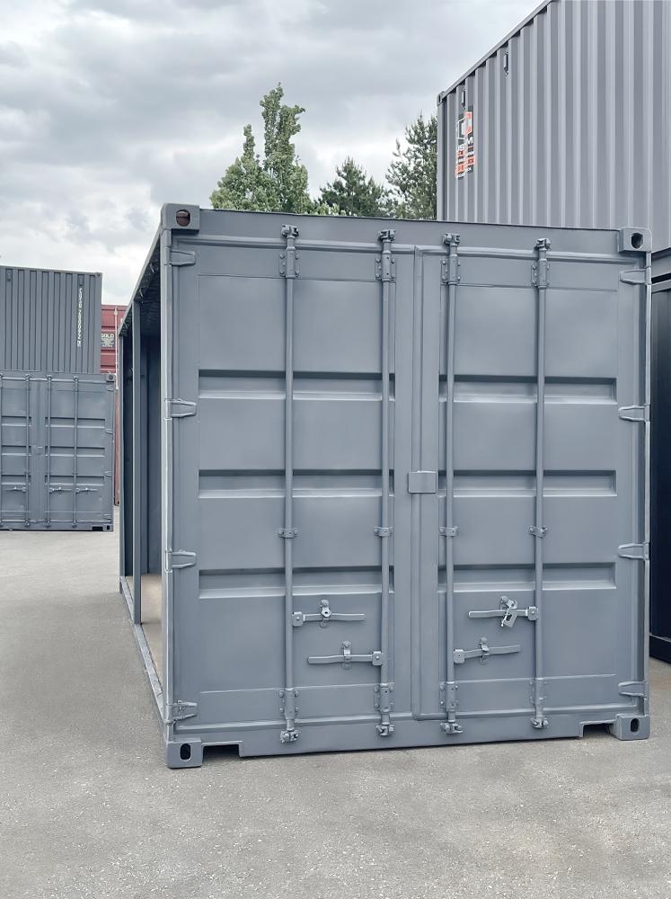 20’ Used “Open Face” Shipping Container - Container Tec Pty Ltd