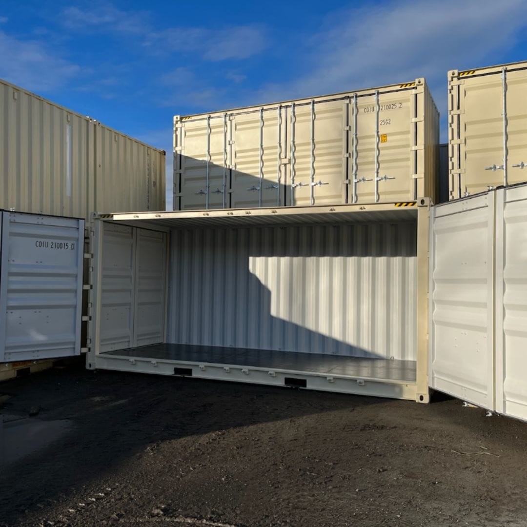 20’HC New “Openside” Shipping Container - Container Tec Pty Ltd