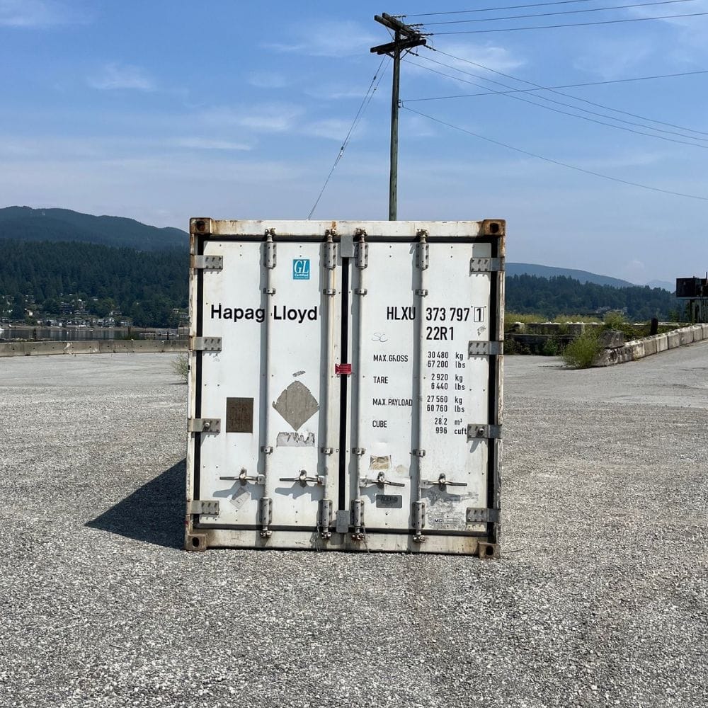 20’ Used Refrigerated Container (Non – Working Reefer) - Container Tec Pty Ltd