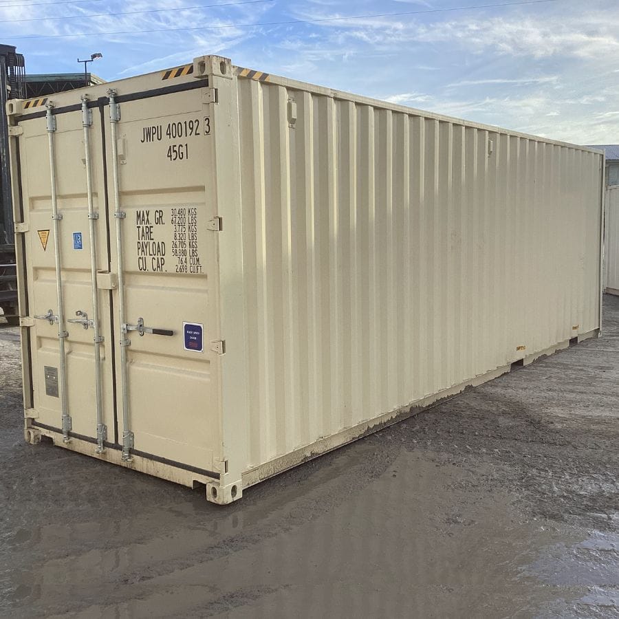 27’HC New Cut-Down Shipping Container - Container Tec Pty Ltd