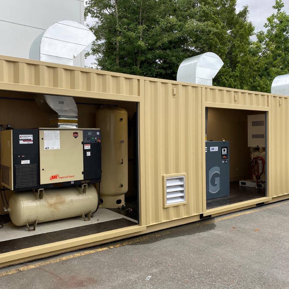 40′ Compressor Room - Container Tec Pty Ltd