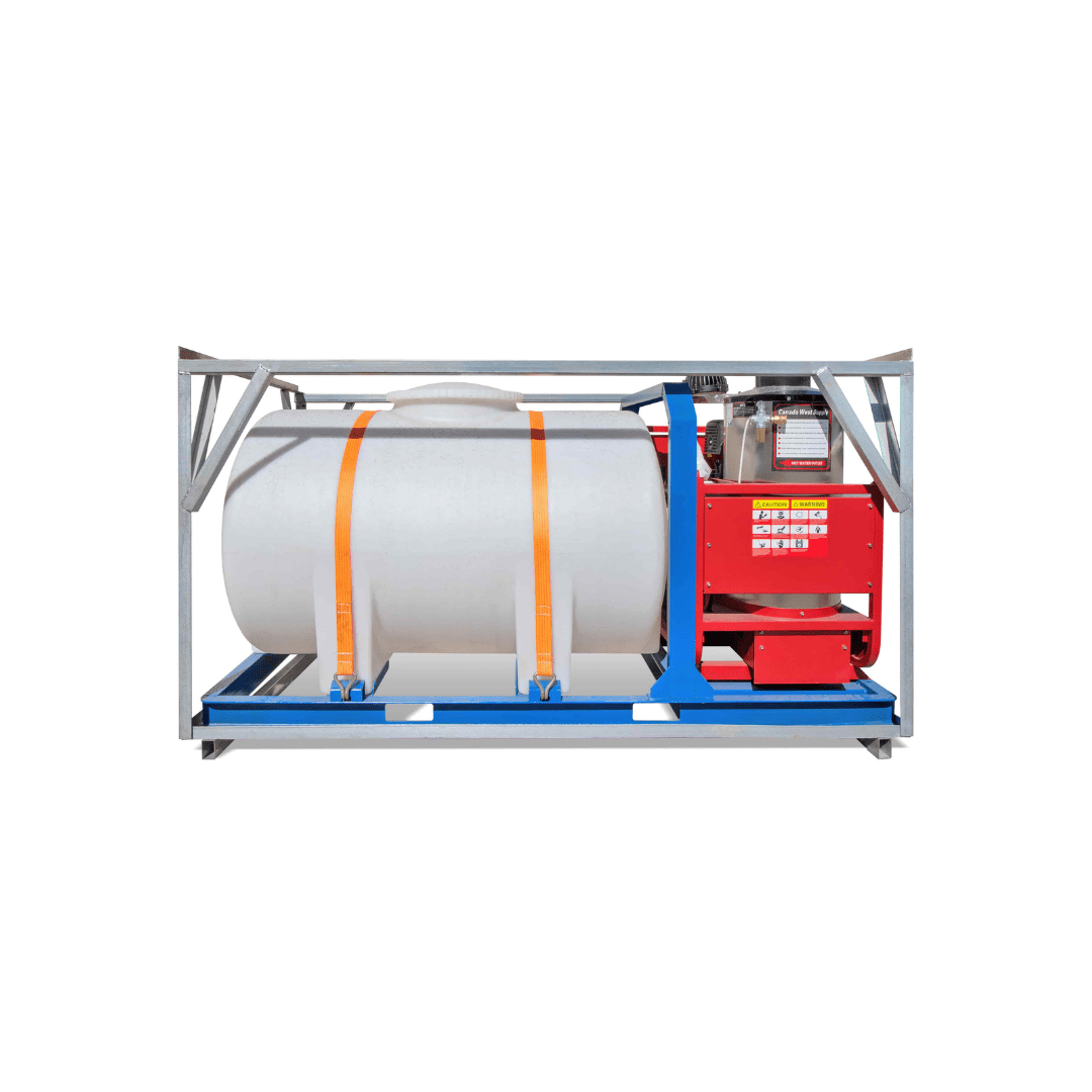 M&B | 4000 PSI Self Contained Hot Water Pressure Washer - Container Tec Pty Ltd