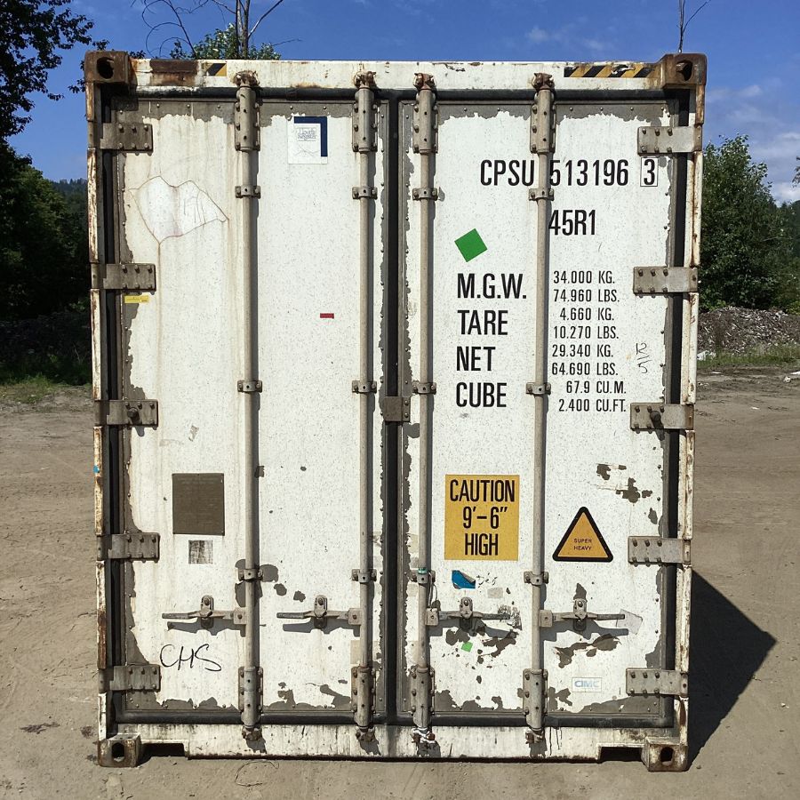 40’HC Non-Working Reefer (DMG) - Container Tec Pty Ltd