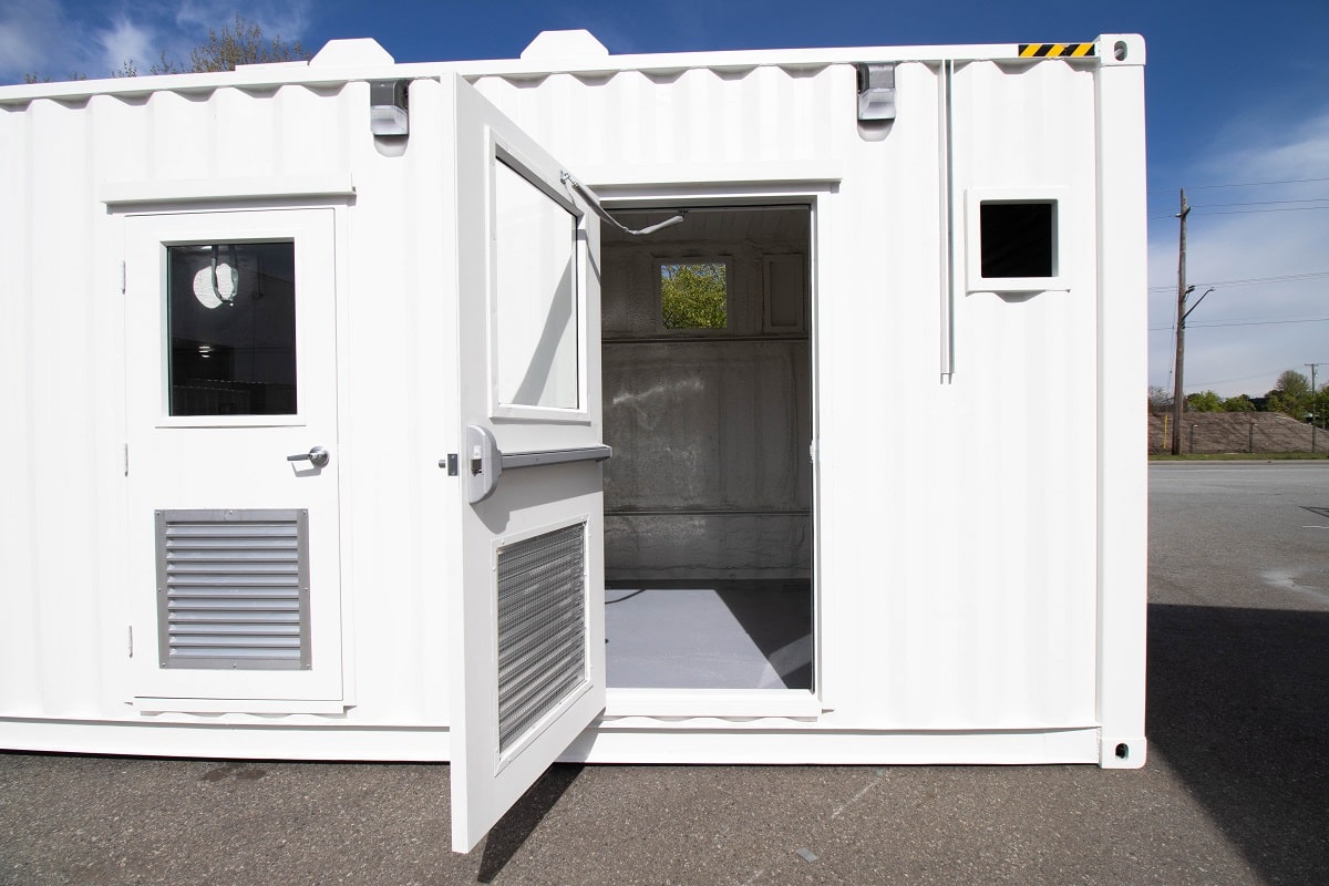40’ Custom Mechanical Enclosure - Container Tec Pty Ltd