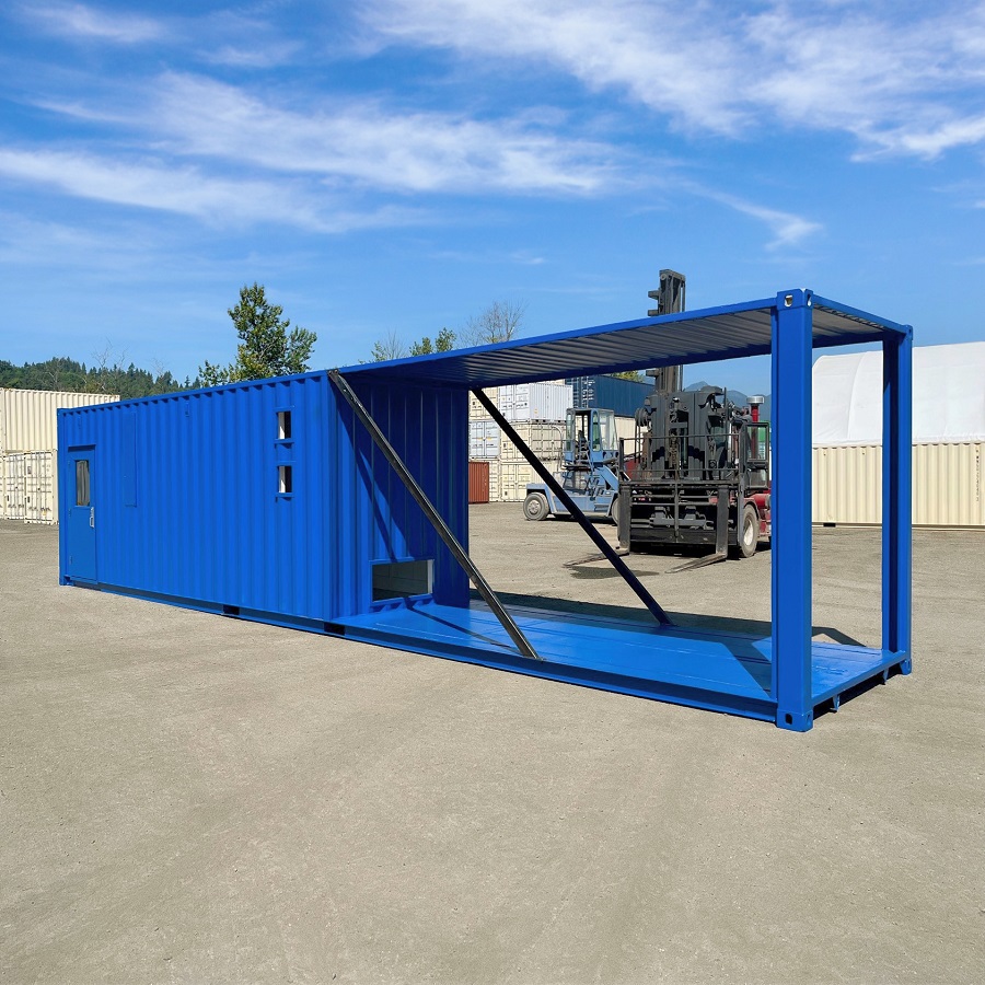 40’ Custom Equipment Enclosure - Container Tec Pty Ltd