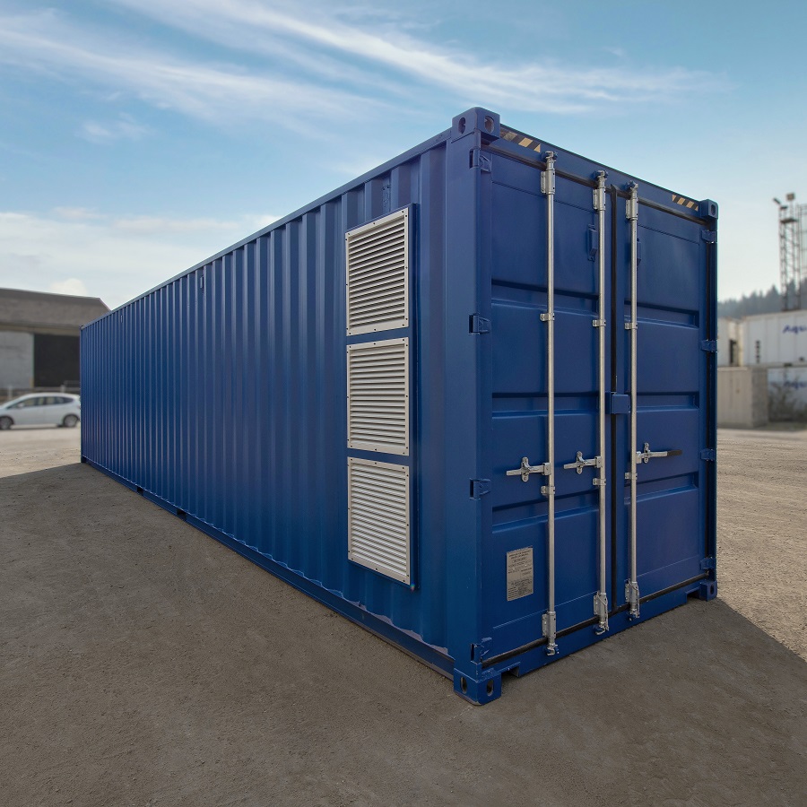 40’ Custom Equipment Housing Unit - Container Tec Pty Ltd