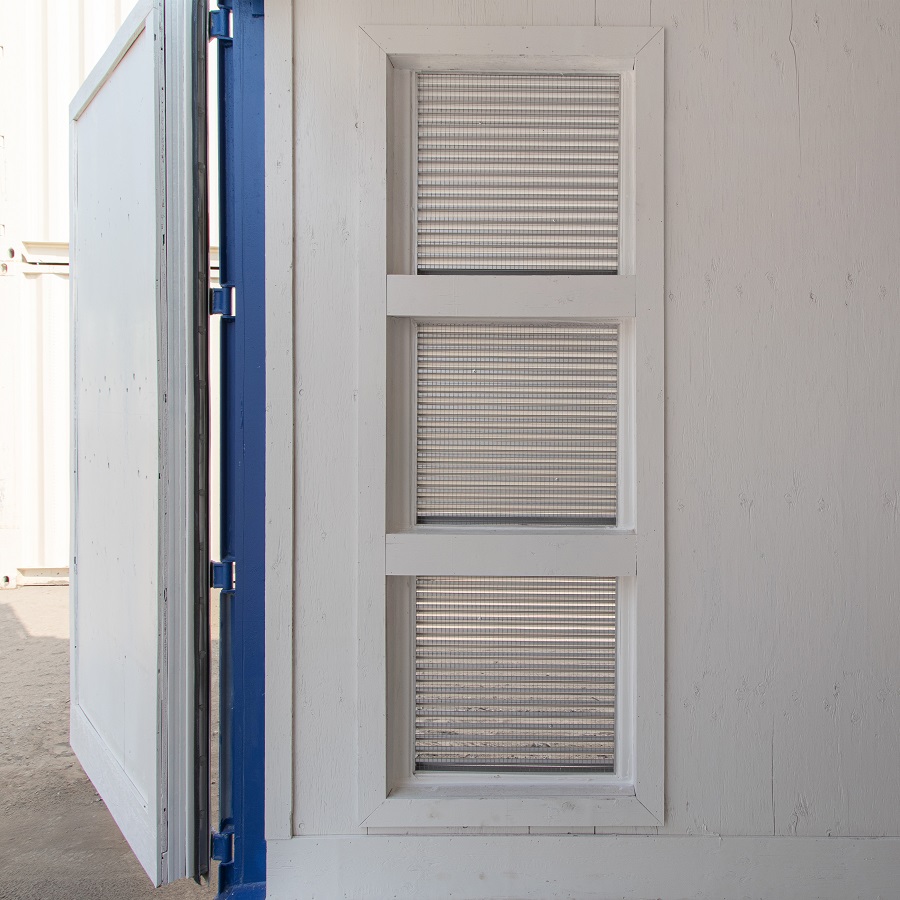 40’ Custom Equipment Housing Unit - Container Tec Pty Ltd