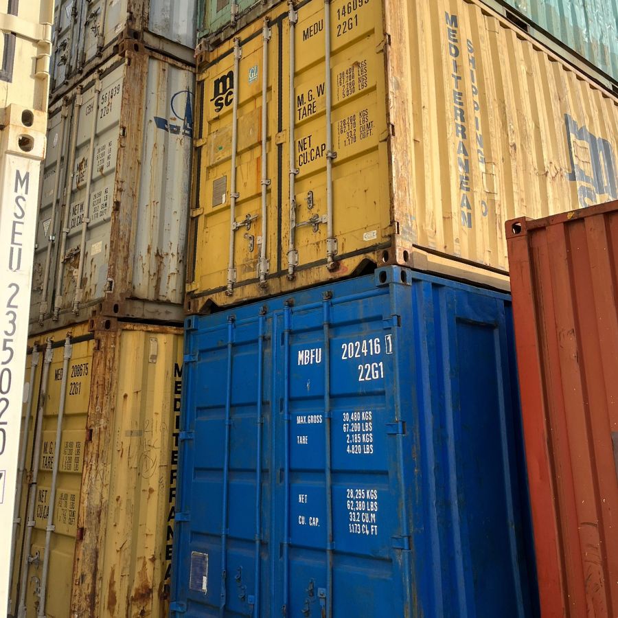 20’ Used Containers With Minor DMG - Container Tec Pty Ltd