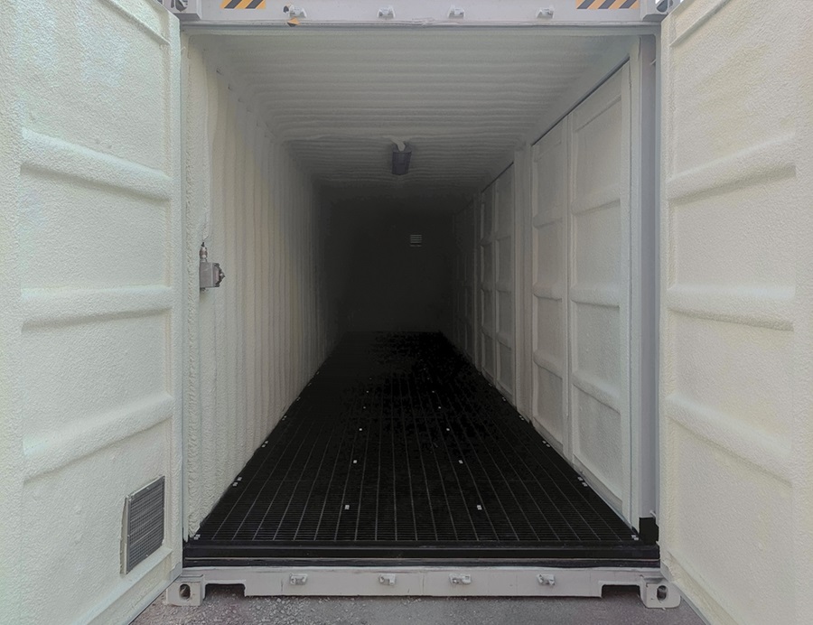 40’HC Chemical Storage w/4 x Side Doors - Container Tec Pty Ltd